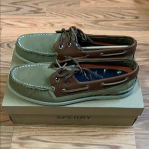 Sperry Top-Sider Waxed Canvas Boat Shoe
